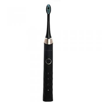 Ailoria Shine Bright Sonic USB Electric Toothbrush - Black and Silver