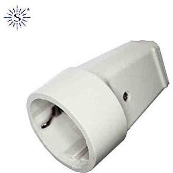 Edm E41200 Base Aerea T/Tl 16A, Envasada, Blanco