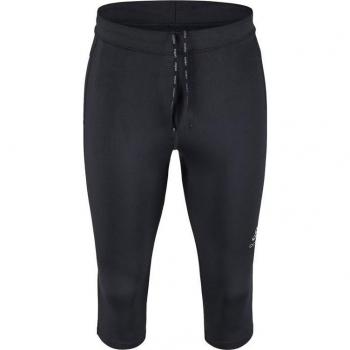 Mallas Deportivas Odlo Essential 3/4 para Hombre - Transpirables, Cómodas, Color Negro