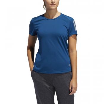 adidas Own The Run tee T-Shirt, Mujer, Legend Marine, L