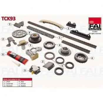 Kit de cadena de distribución FAI AutoParts TCK93