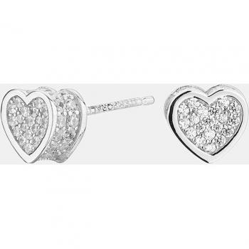 Pendientes Cube Corazón ITEMPORALITY SEA-101-048-UU Mujer plata