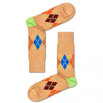 Calcetines Dressed Jaxon Estampados para Hombre Talla 43-46 en Amarillo, Naranja, Azul, Verde Claro y Marrón