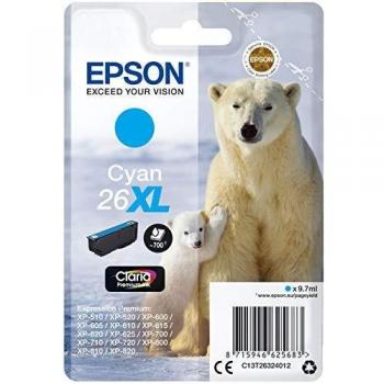 Epson CLARIA Home Ink Cyan 26XL, C13T26324022