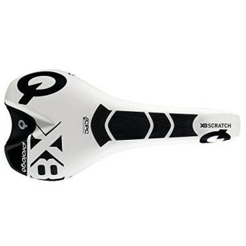 Prologo Scratch X8 – Sillín de bicicleta Unisex, color blanco/negro, talla 134
