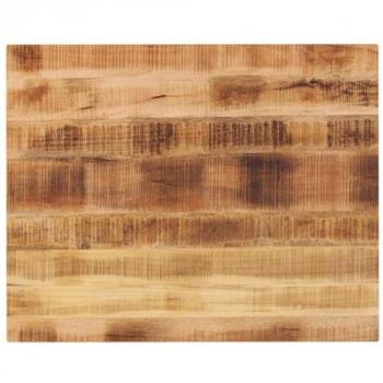 Tablero de mesa rectangular madera maciza mango 100x80x2,5 cm