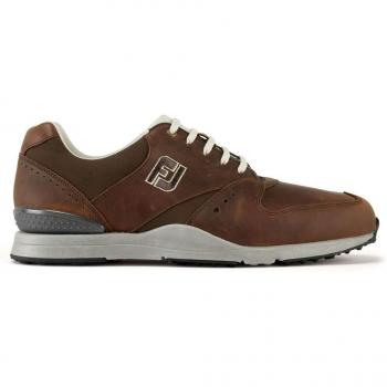 FootJoy Contour Casual 54367090M, Zapatillas de Golf para Hombre, Marrón
