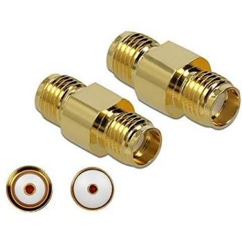 Adaptador SMA Hembra a SMA Hembra 10 GHz - DELOCK 89974