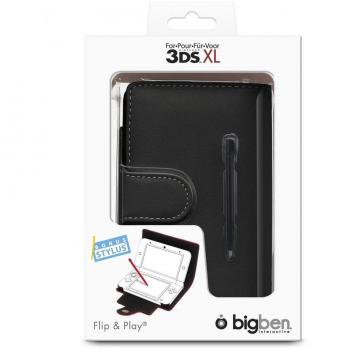 Nintendo 3DS XL - Funda protectora - modelo surtido: color negro, gris, azul, rojo, rosa [Importación alemana]