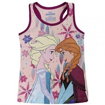 Disney Frozen S0712722 Camiseta, Rosa, T03 Unisex niños