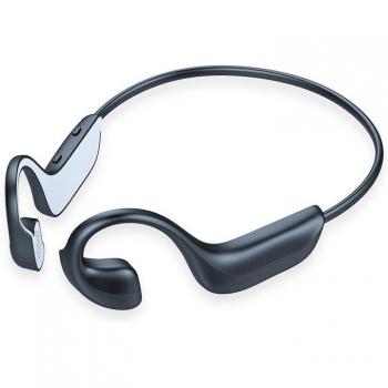 Auriculares G100 de Conducción Ósea Inalámbricos Bluetooth 5.0 Estéreo para Deportes al Aire Libre, Impermeables con Micrófono