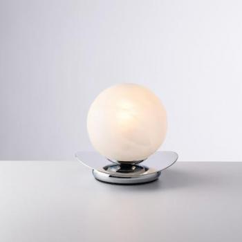 Lámpara de Mesa Contemporánea Selene Cromo 1 Luz E14