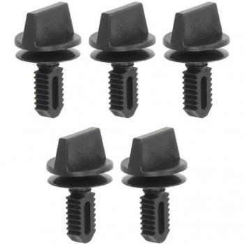 Pinza para tapicería ROMIX ROM B21111 - Clip, listón, color negro, fabricada en plástico resistente, diseño ergonómico para un mejor agarre, ideal para trabajos de tapicería y manualidades