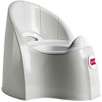 OkBaby 3891, Vaso higiénico pasha para niños con respaldo anatómico y contenedor extraíble