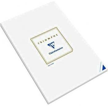 Clairefontaine Triomphe A4 Paper Block, 50 Sheets, 90g/m², White