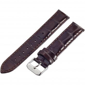 Pulsera de Cuero Daniel Wellington York 18mm Plata