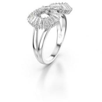 Anillo Swarovski Hyperbola Infinito en Plata para Dama - Talla 15.5