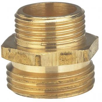 Racor de latón con reducción 33,3 mm (G 1) a 26,5 mm (G 3/4)