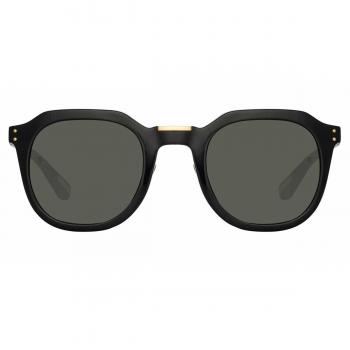Linda Farrow FLETCHER LFL1103/S C1 Men's Black Sunglasses 49mm