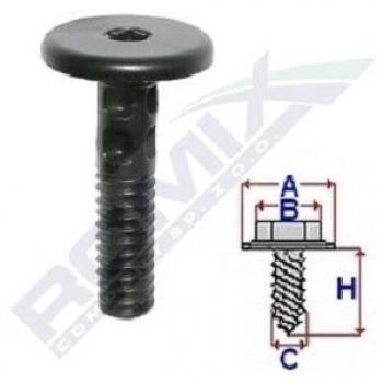 Fijación ROMIX ROM C60411, 2 Piezas - Clip, listón, alta resistencia, fácil instalación, ideal para sujeción en diversas aplicaciones
