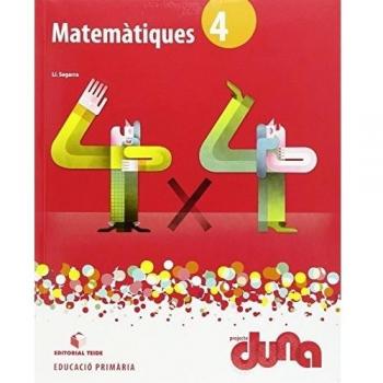 Matemàtiques 4. Projecte Duna - llibre - 9788430719280
