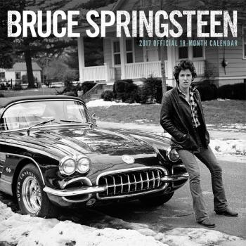 Bruce Springsteen 2017 - 18-Monatskalender: Original BrownTrout-Kalender