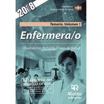 Enfermera/o. Osakidetza-Servicio Vasco de Salud. Temario. Volumen 1