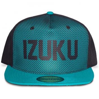 My Hero Academia Izuku Midoriya Men's Multicolor Mesh Snapback Cap