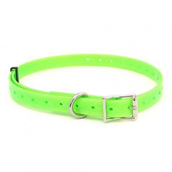 Collar Poliuretano Ibáñez 16 mm Verde Fosforito 1.6x70cm