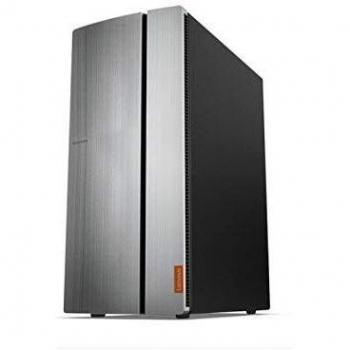 Lenovo IdeaCentre 720 AMD Ryzen 5 2400G 8 GB DDR4-SDRAM 1000 GB Unidad de Disco Duro Torre Negro, Plata PC Windows 10 Home