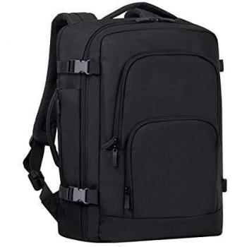 Mochila para portátil de viaje RivaCase® 8461 negra de 17.3