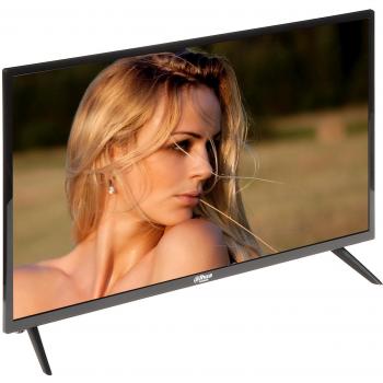 Monitor de seguridad Dahua 32 LED con resolución Full HD, altavoces integrados y operación continua 24/7
