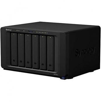 Synology DiskStation DS3018xs - Servidor NAS de 6 Bahías, Compatible con Mac y PC, Soporte para HDD/SSD SATA de 2.5/3.5, hasta 60TB, Intel Pentium D1508 Dual-core a 2.20 GHz
