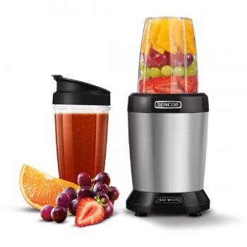 Batidora de Vaso Sencor SNB 4302SS - Nutri Blender 1000W Acero Inoxidable