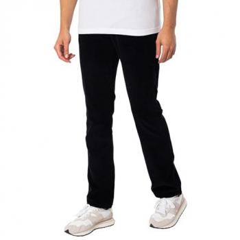 Lois Men's Jumbo Corduroy Jeans - Navy Blue - Size 32W x 32L