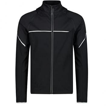 CMP Men's Black Softshell Jacket with Detachable Sleeves