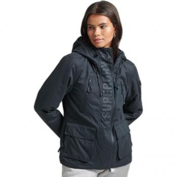 Superdry Women's Ultimate Microfiber Windbreaker Jacket - Navy