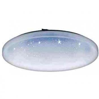 Lámpara de Techo LED Frania-S Efecto Cristal Ø43 cm con Luz Cálida y Efecto Estrellas