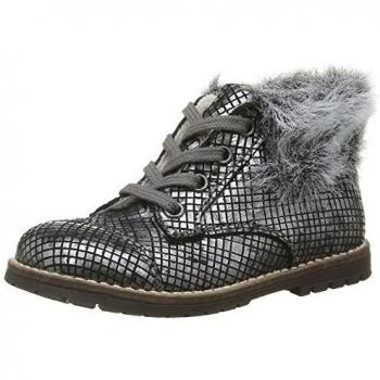 Little Mary Traineau 48411411 - Botas niñas, color Plateado