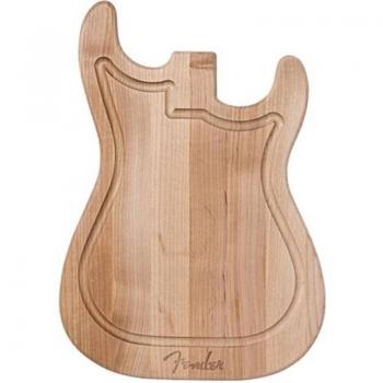 Fender Stratocaster Guitar-Shaped Cutting Board