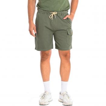 Pantalón Corto Deportivo para Hombre La Martina TMB005-JS303 Verde Algodón Talla 2XL