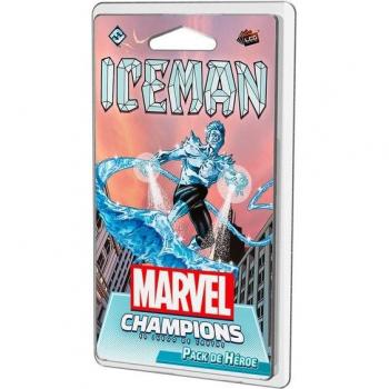 Iceman Marvel Champions LCG - Juego de cartas, incluye personajes de Marvel, juego cooperativo, expansión para el juego base, diseñado por Fantasy Flight Games