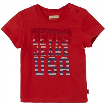 Levi's Usa, Camiseta para Bebés, Rojo