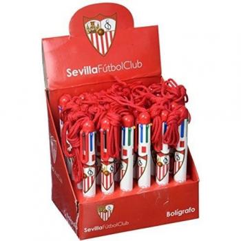 SFC SEVILLA FUTBOL CLUB- Bolígrafo Clip, Multicolor