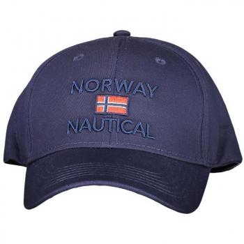 Norway 1963 Blue Embroidered Cotton Baseball Cap with Visor