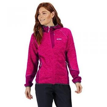 Regatta Willowbrook Vi Extol - Forro Polar con Capucha para Mujer, Mujer, Color Duchess/Beetroot, tamaño 18