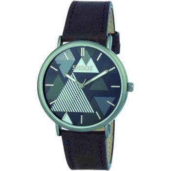 Reloj Analógico Snooz SAA1041-68 con Correa de Cuero para Hombre y Mujer
