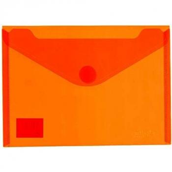 Grafoplas 04872552 z carpeta sobre plastico a5 z10 unidades color naranja