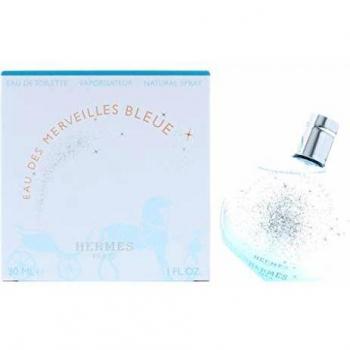 Hermes Eau Des Merveilles Bleue Eau de Toilette Spray For Her, 30 ml