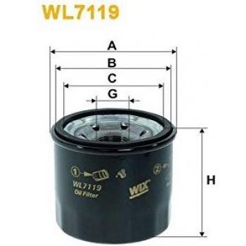 Wix Filter WL7119 - Filtro De Aceite